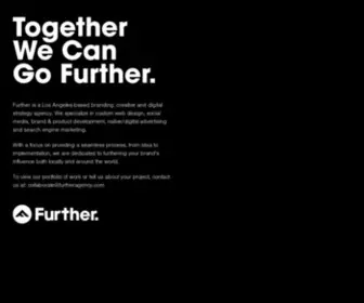 Furtheragency.com(Further Creative) Screenshot