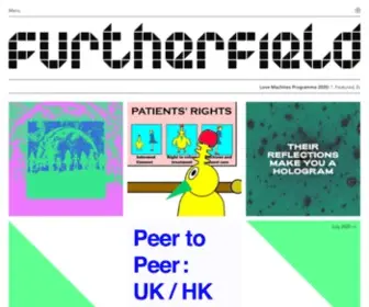 Furtherfield.org(Media arts) Screenshot