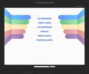 Furthertime.com(Furthertime) Screenshot