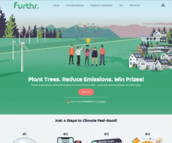 Furthr.earth(The Home of Climate Feel) Screenshot