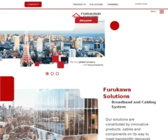 Furukawalatam.com(Furukawa Electric LatAm) Screenshot
