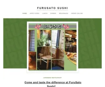 Furusatosushi.com(Furusato Sushi) Screenshot