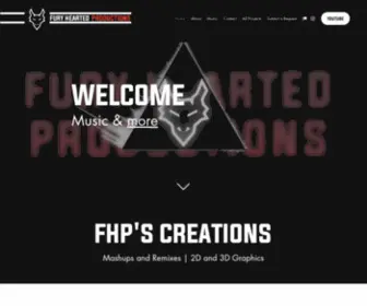 Furyheartedproductions.com(Fury Hearted Productions) Screenshot