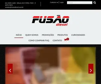 Fusaodiesel.com.br(Fusão) Screenshot