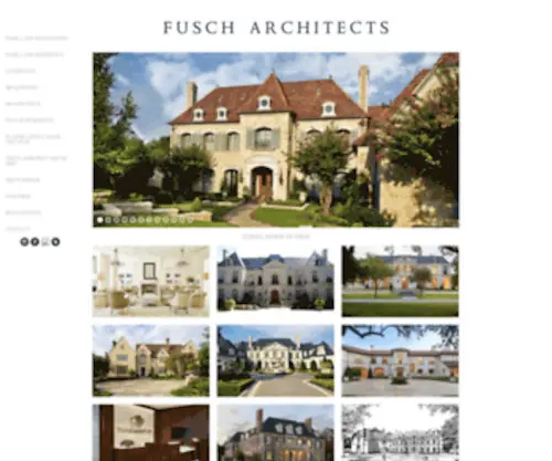 Fuscharchitects.com(Dallas Architect) Screenshot