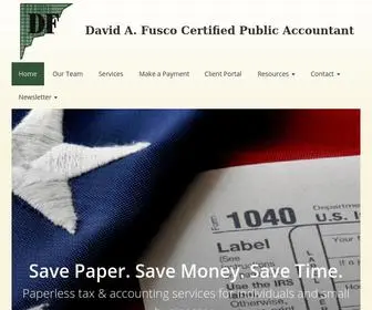 Fuscoassociates.com(David A) Screenshot