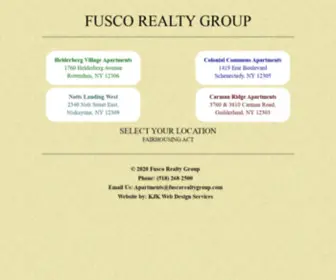 Fuscorealty.com(Fusco Realty Group) Screenshot