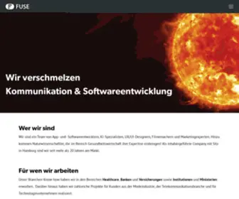 Fuse.de(Digitalagentur Hamburg) Screenshot