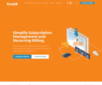 Fusebill.com(Subscription Billing Management for Rapid Growth Business) Screenshot