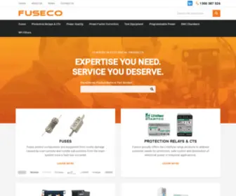 Fuseco.com.au(Power Quality) Screenshot
