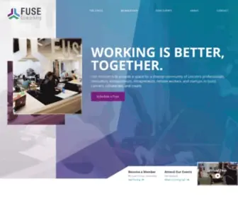 Fusecoworking.com(FUSE Coworking l Lincoln Haymarket) Screenshot