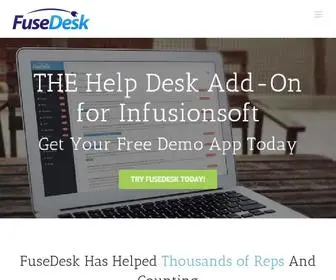 Fusedesk.com(Your Help Desk) Screenshot