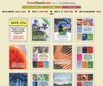 Fusedglassbooks.com(Acclaimed eBooks for Fused Glass Artists) Screenshot