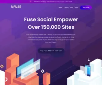 Fusefloat.com(Fuse Social Floating Sidebar) Screenshot