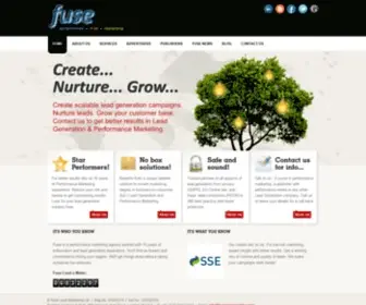 Fuseleadmarketing.com(Performance Marketing Agency) Screenshot