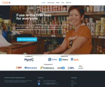 Fuselending.com(Fuse Lending) Screenshot