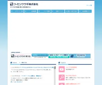 Fusen-Usagi.com(Dit domein kan te koop zijn) Screenshot
