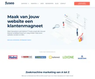 Fuseo.be(Online marketing door Kevin Vertommen) Screenshot