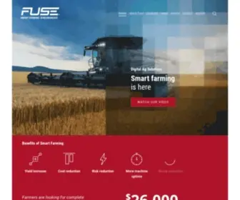 Fusesmartfarming.com(Fuse® Smart Farming) Screenshot