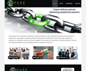 Fusesolutions.com(Fuse Solutions) Screenshot