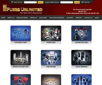 Fusesunlimited.com(Fuses Unlimited) Screenshot