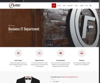 Fusetg.com(IT Support and Managed IT Services Provider Detroit Michigan) Screenshot