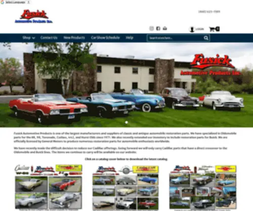 Fusickautomotiveproducts.com(Fusick Automotive Products) Screenshot