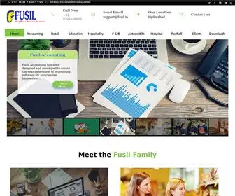 Fusilsolutions.com(Mobile and Desktop Compatability) Screenshot