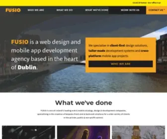Fusio.net(Web and Mobile App Design and Development) Screenshot