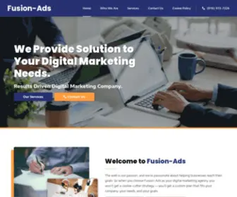 Fusion-ADS.com(Just another WordPress site) Screenshot