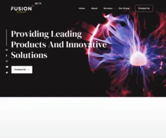 Fusion-Qtechnology.com(Fusion technology based in qatar) Screenshot