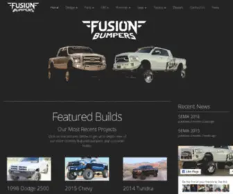 Fusionbumpers.com(Fusion Bumpers) Screenshot