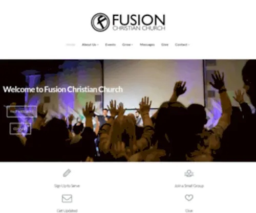 Fusionchristianchurch.com(Christian Church serving Temecula and Murrieta) Screenshot