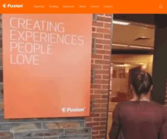 Fusion.com.au(Award-winning digital innovation agency) Screenshot