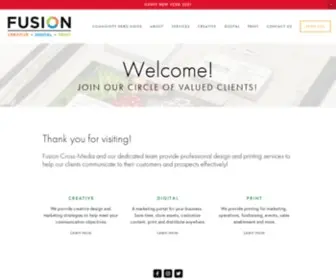 Fusioncrossmedia.com(FUSION) Screenshot