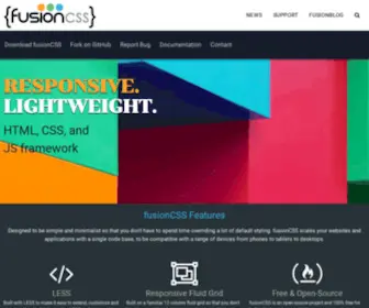 Fusioncss.com(ClearFusionCMS) Screenshot