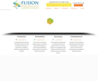 Fusiondiagnostics.com(Just another WordPress site) Screenshot