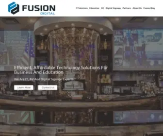 Fusiondigitalus.com(Fusion Digital) Screenshot