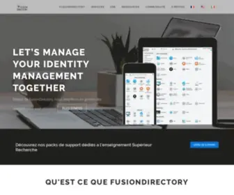 Fusiondirectory.org(Fusiondirectory est une solution de gestion des identités) Screenshot