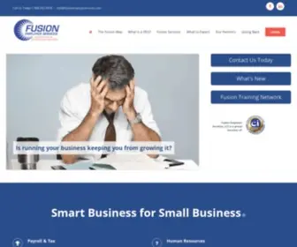 Fusionemployerservices.com(Fusion Employer Services) Screenshot