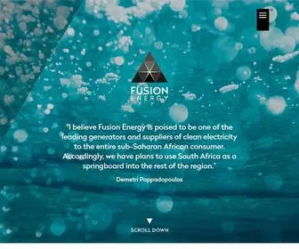 Fusionenergy.co.za(The Dimsum Group) Screenshot