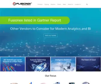 Fusionexgroup.com(Fusionex Group) Screenshot