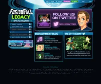 Fusionfalllegacy.com(FusionFall Legacy) Screenshot