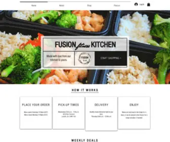 Fusionfitnesskitchen.com(Fusion Fitness Kitchen) Screenshot