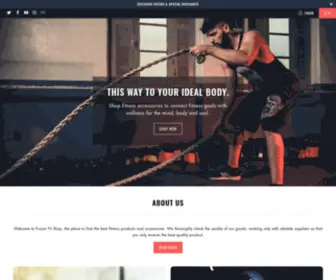 Fusionfitshop.com(Fusion Fit Shop) Screenshot