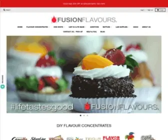 Fusionflavours.ca(Fusion Flavours) Screenshot