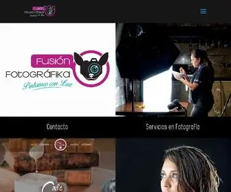 Fusionfotografika.com(Fusión Fotográfika) Screenshot