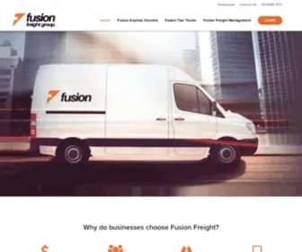 Fusionfreight.com.au(Fusion Freight Group) Screenshot