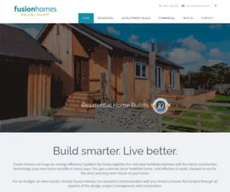 Fusionhomes.co.nz(Fusion Homes) Screenshot