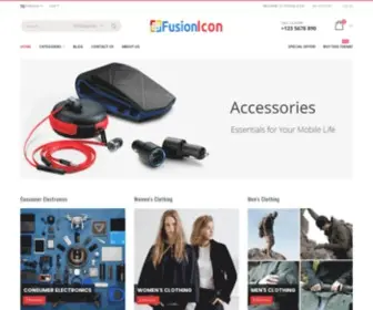 Fusionicon.com(Your All In One Online Shop) Screenshot